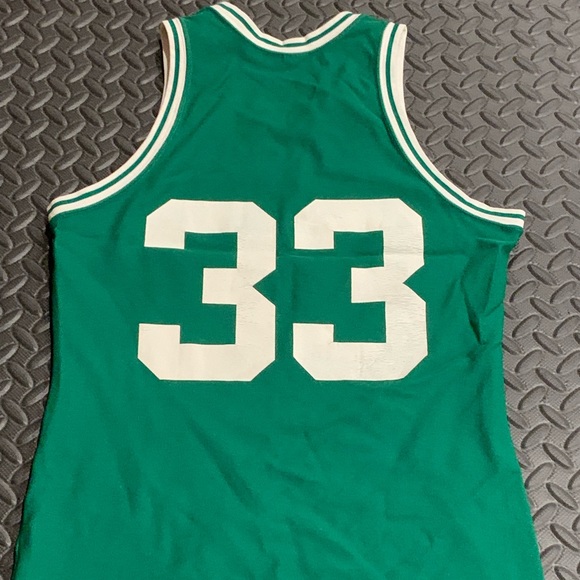 RARE VTG Mens Med / Small Men’s XS 80’s Larry Bird Jersey!! - Picture 5 of 13